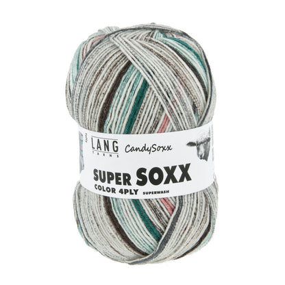 Lang Yarns Super Soxx Color 4PLY Candysoxx Taffy (0591)