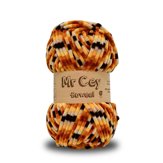 Mr. Cey Fluweel Colour (Chenille) Luipaard (903)