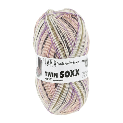 Lang Yarns Twin Soxx 4 Ply WatercolorSoxx Dürer (0459)