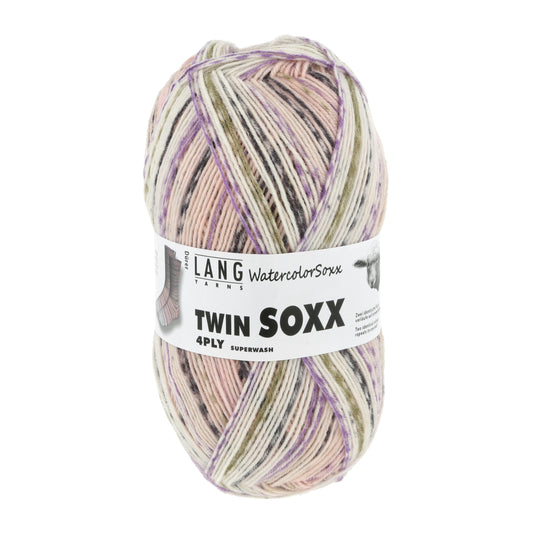 Lang Yarns Twin Soxx 4 Ply WatercolorSoxx Dürer (0459)
