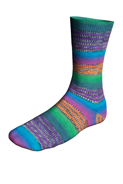 Lang Yarns Twin Soxx Merino 4 Ply Moodsoxx Proud (584)