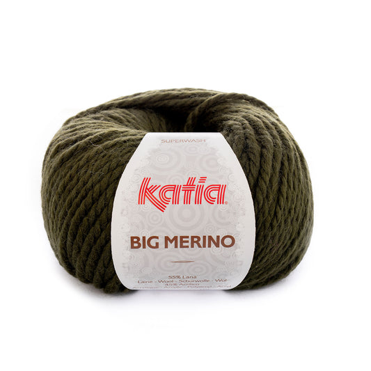 Katia Big Merino Army Green (17)