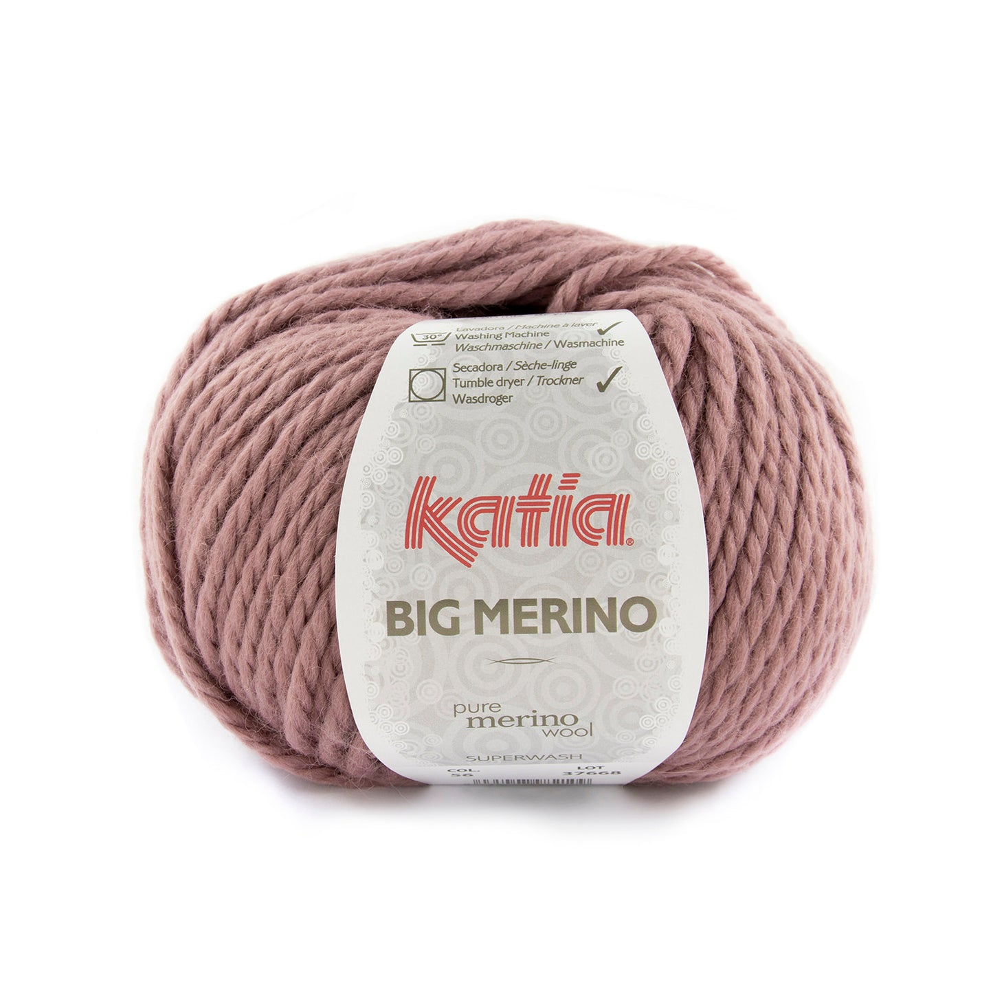 Katia Big Merino Amarant (56)