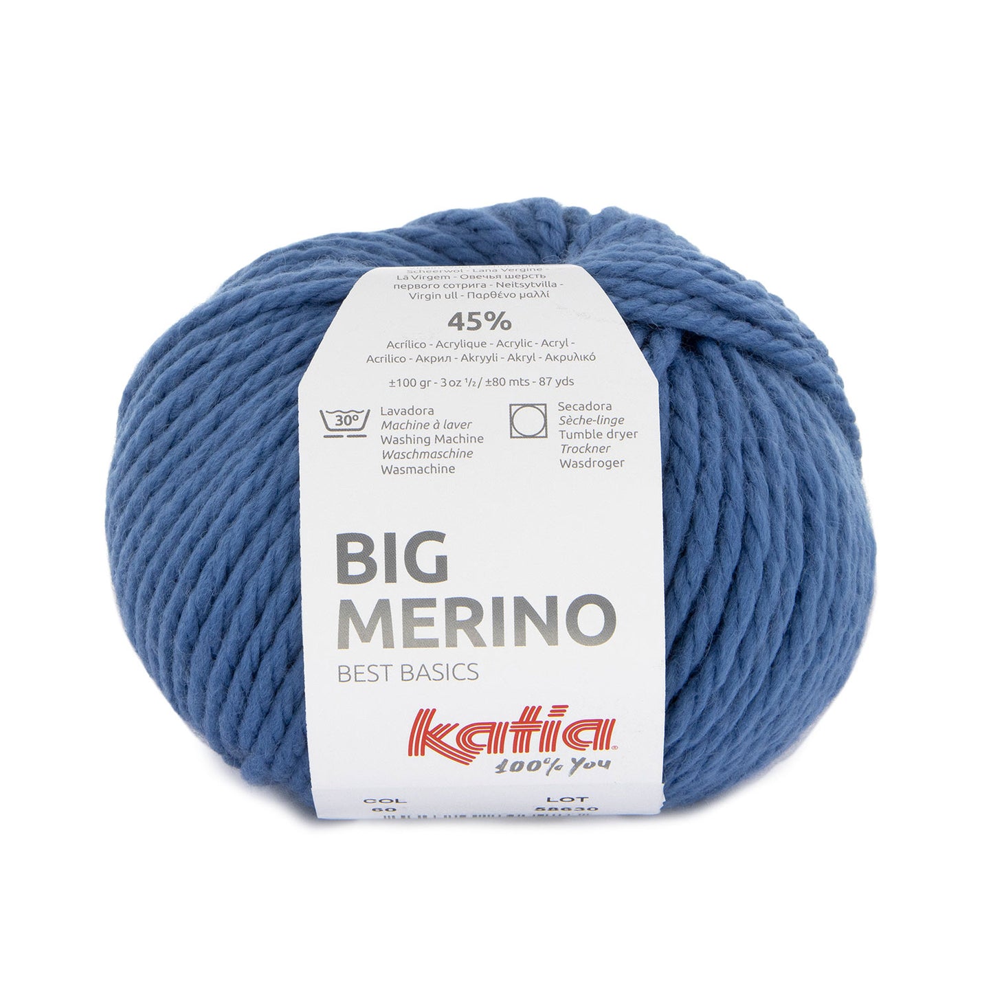 Katia Big Merino Blue (60)