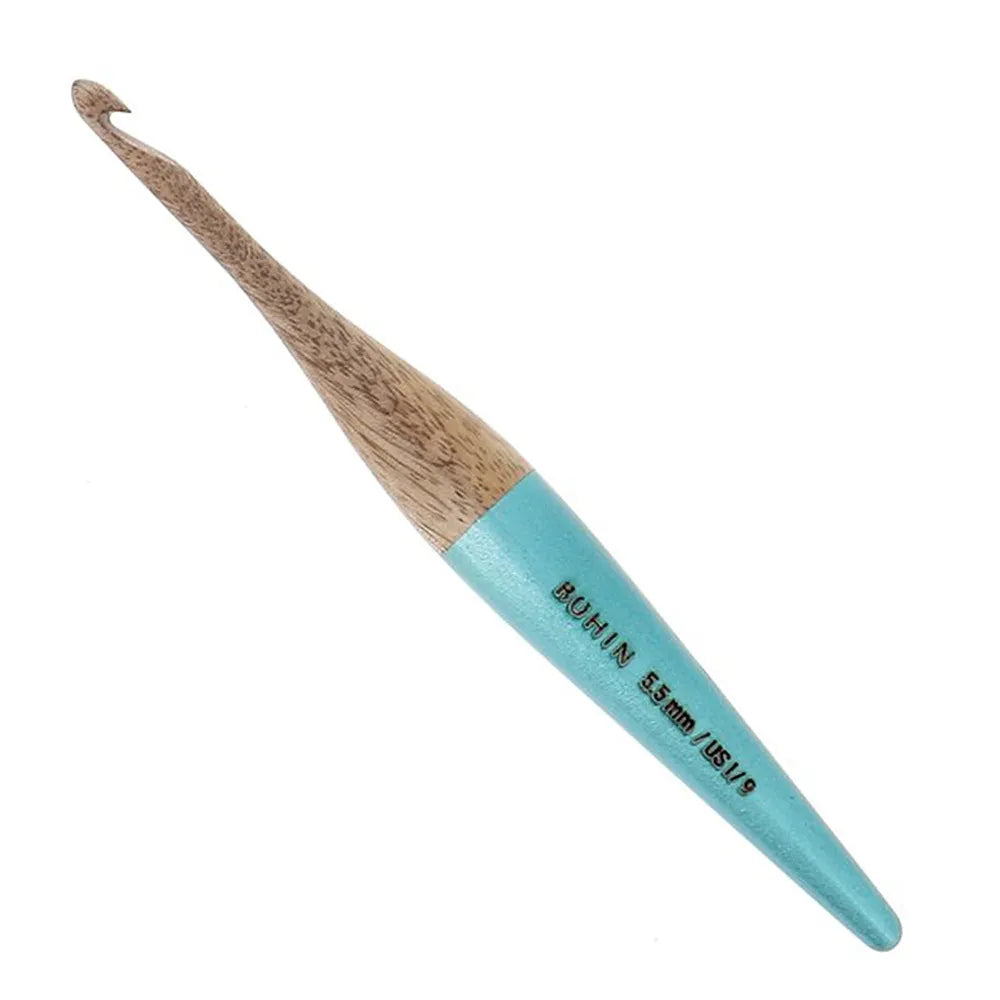 Bohin Haaknaald mangohout 5.5 mm