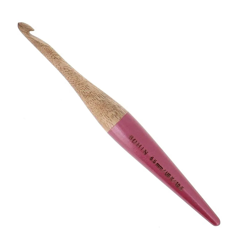 Bohin Haaknaald mangohout 6.5 mm