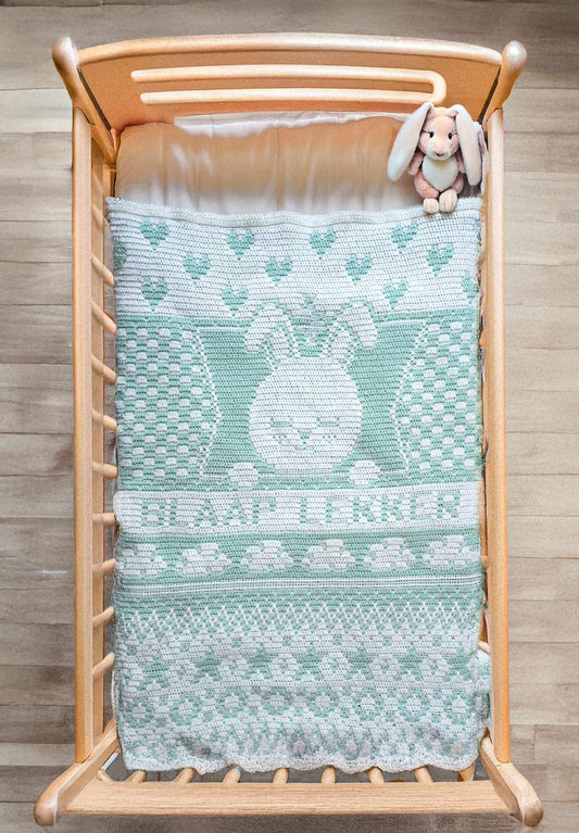Bedtijd Bunny  (Mozaiek overlay haken 2025)