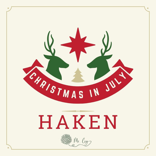 Christmas in july mystery blanket 2026 HAKEN