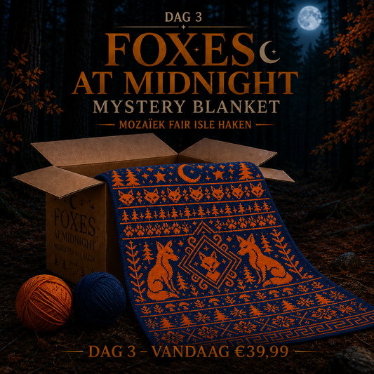 Foxes at Midnight (MYSTER BLANKET)