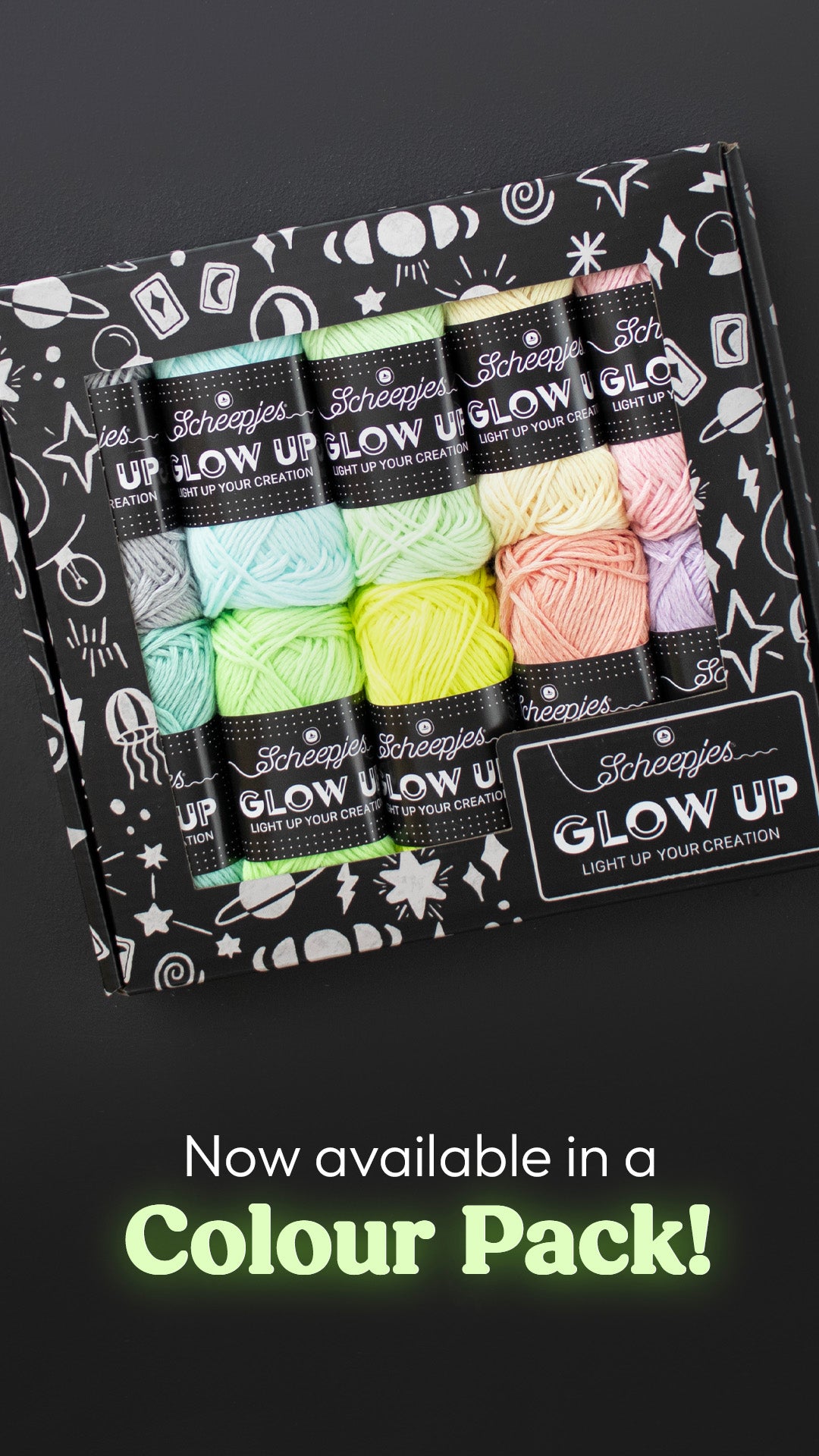 Scheepjes Glow Up Colour Pack