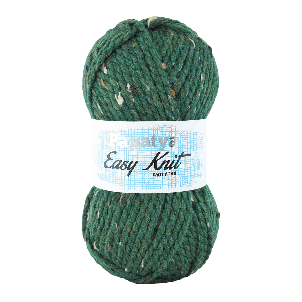 Papatya Easy Knit Tweed Green (6850)