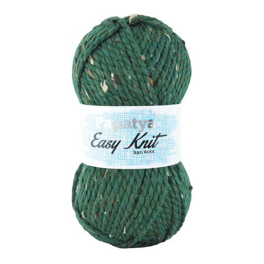 Papatya Easy Knit Tweed Green (6850)