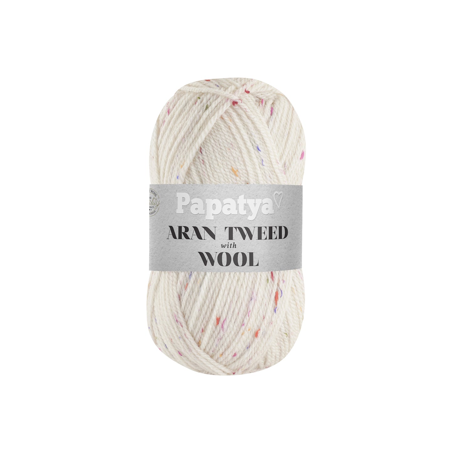 Papatya Aran Tweed with Wool Old Lace (1800)
