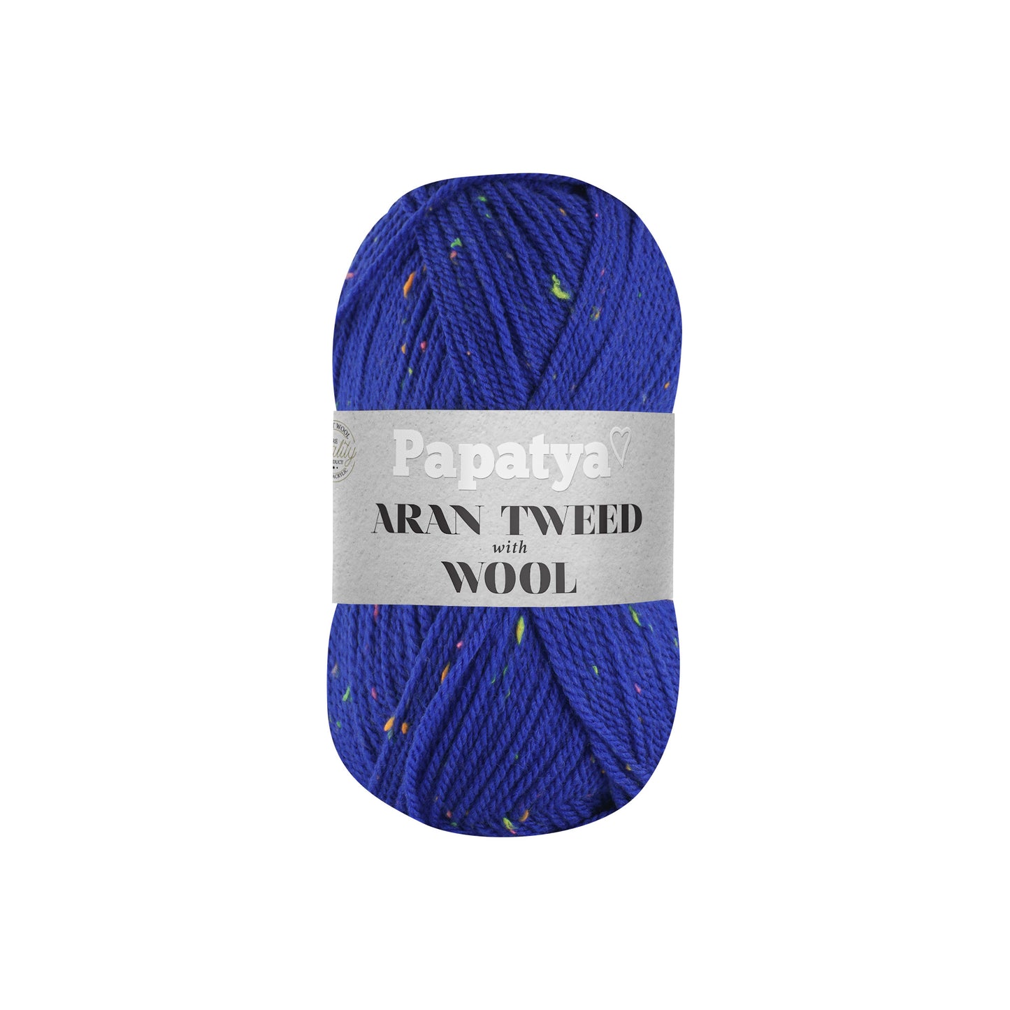 Papatya Aran Tweed with Wool Royal Blue (5250)