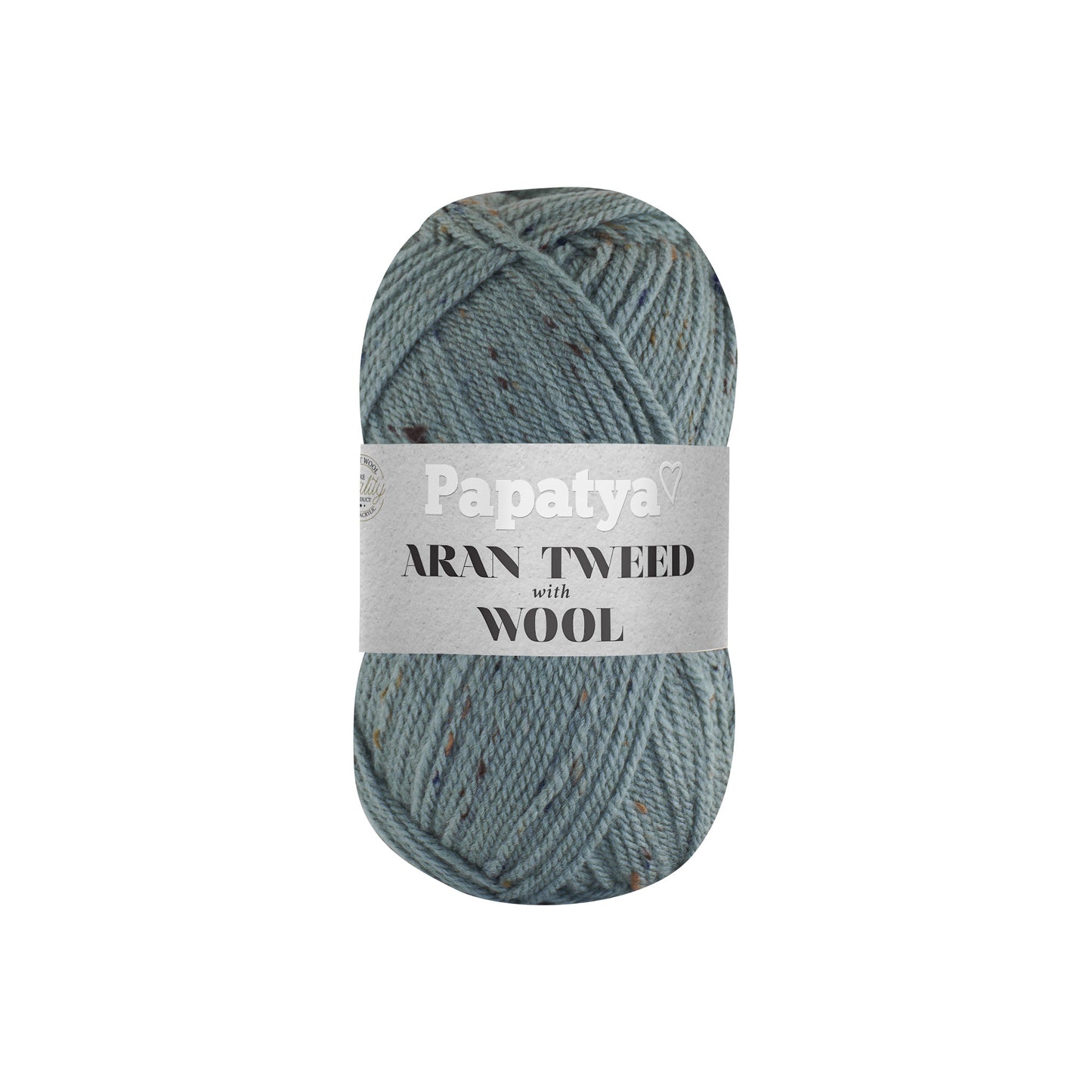 Papatya Aran Tweed with Wool Sage (6610)