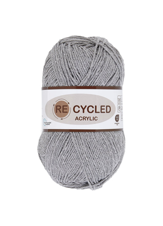 Lammy Yarns Recycled Acrylic Silver (003)