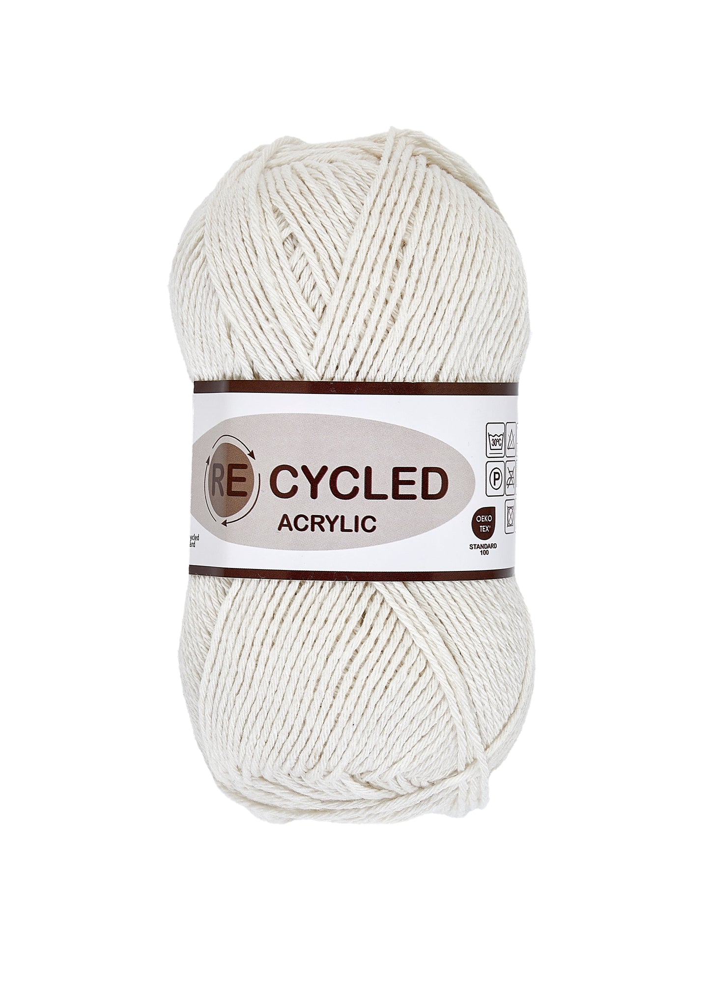 Lammy Yarns Recycled Acrylic Cream (005)
