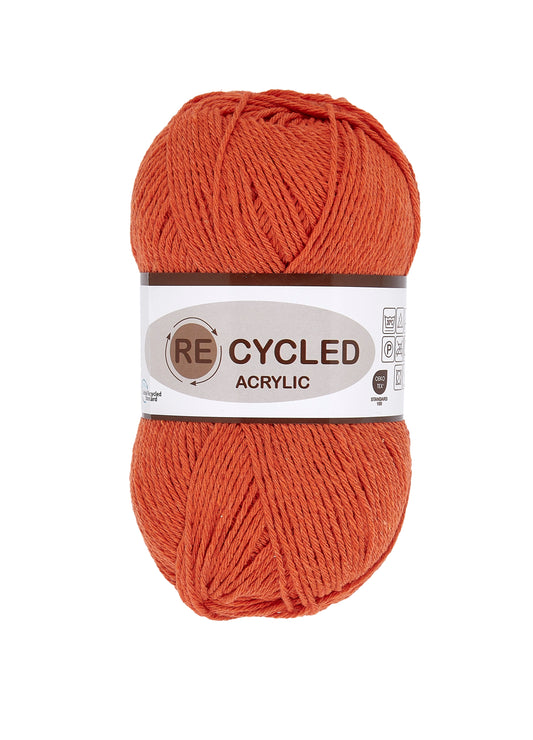 Lammy Yarns Recycled Acrylic Orange (041)