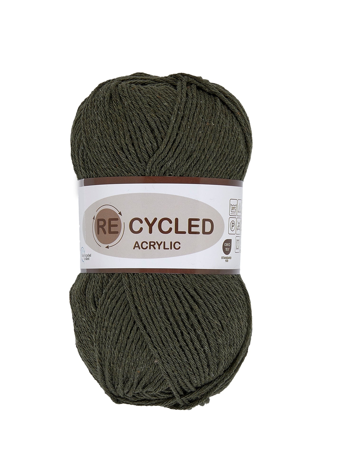Lammy Yarns Recycled Acrylic Army (074)