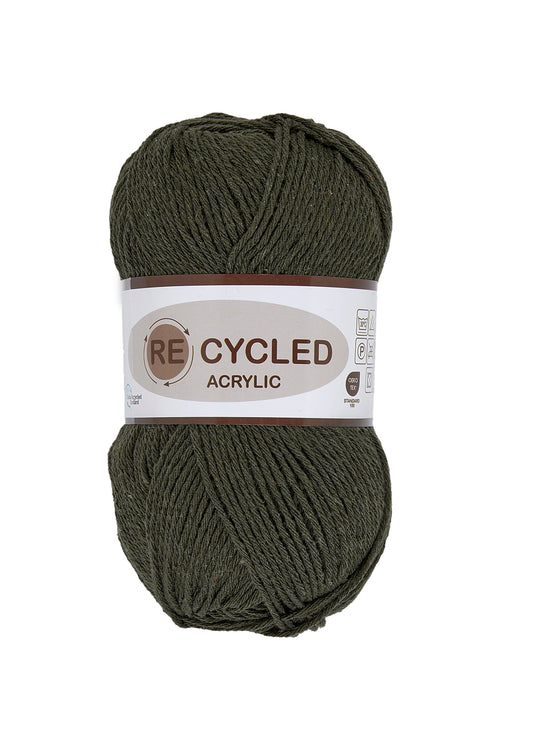 Lammy Yarns Recycled Acrylic Army (074)