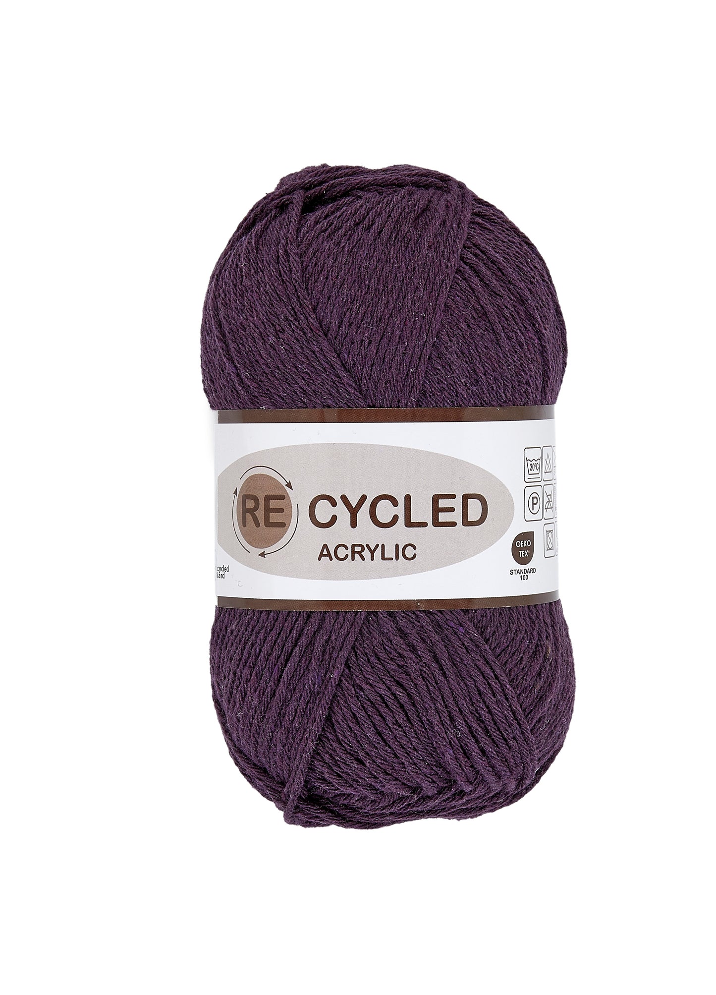 Lammy Yarns Recycled Acrylic Plum (721)