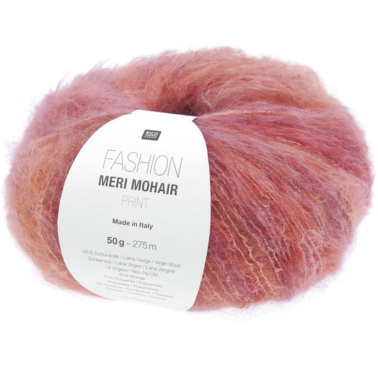 Rico Design Fashion Meri Mohair Print Happy Sunrise (006)