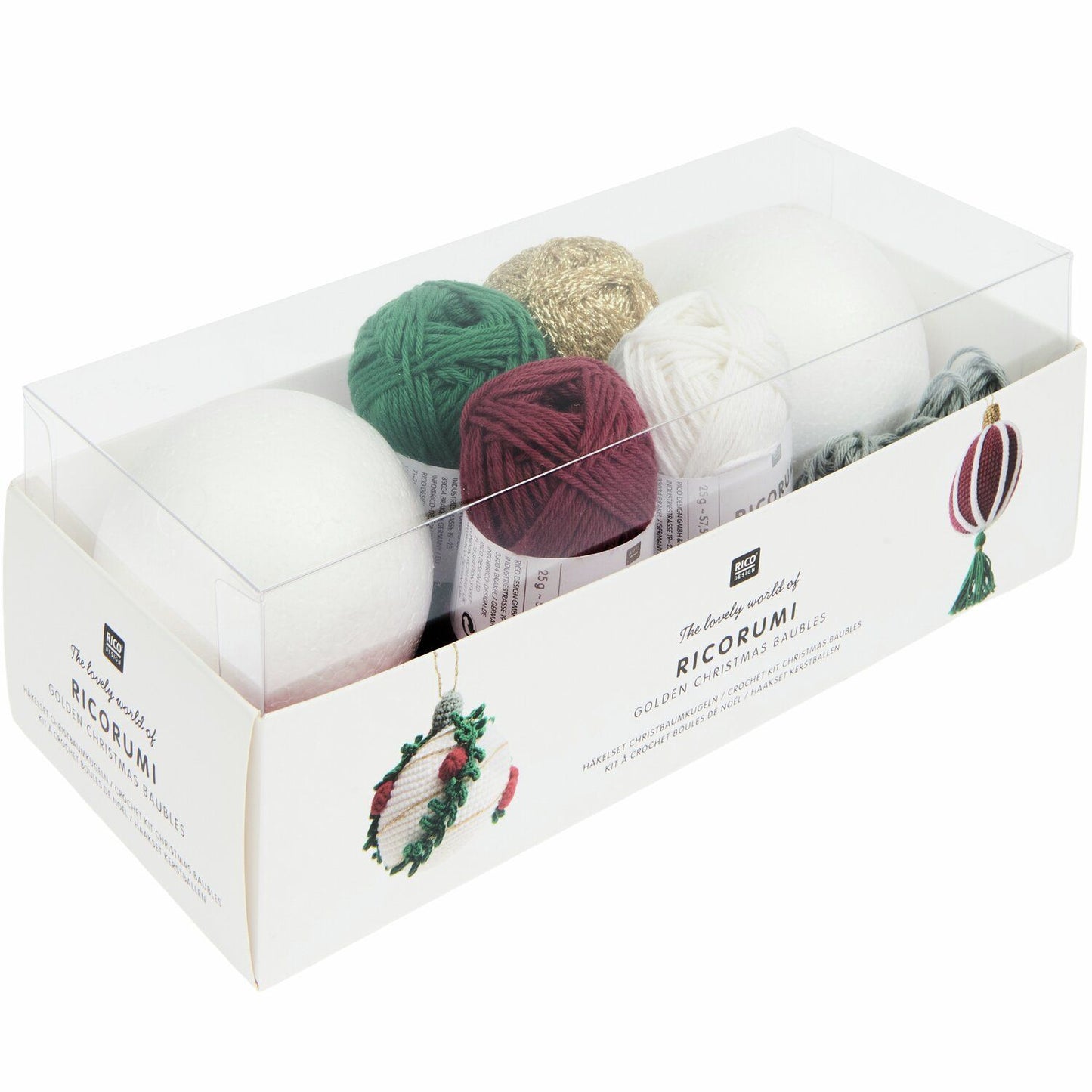 Ricorumi haakset kerstballen (400027.040)