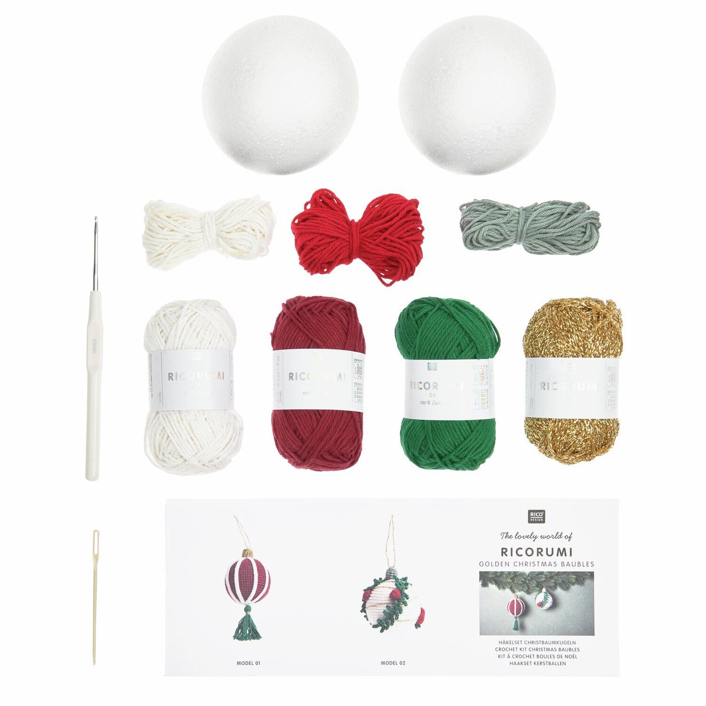 Ricorumi haakset kerstballen (400027.040)