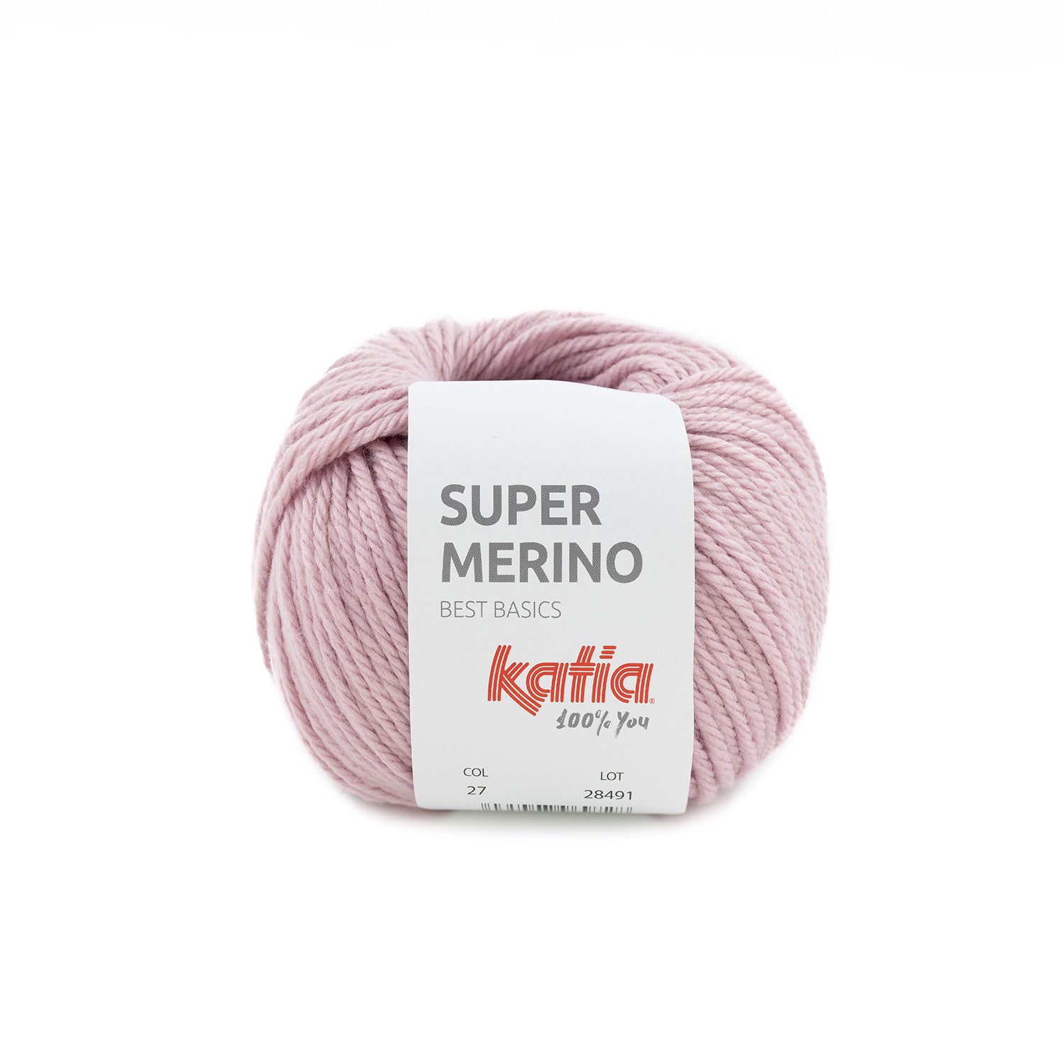 Katia Super Merino Pale Rose (027)