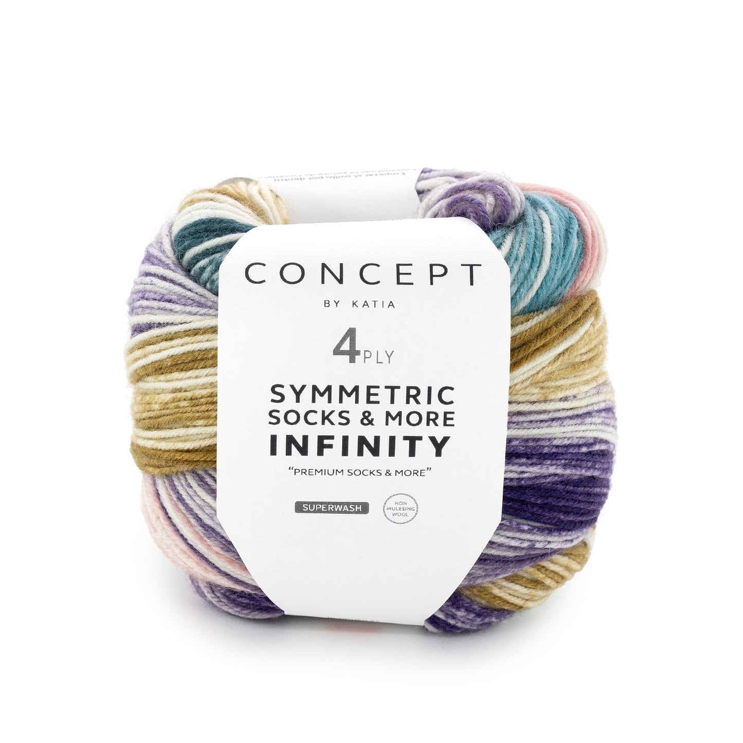 Katia Concept 4 Ply Symmetric Socks and More Infinity Magic (93)