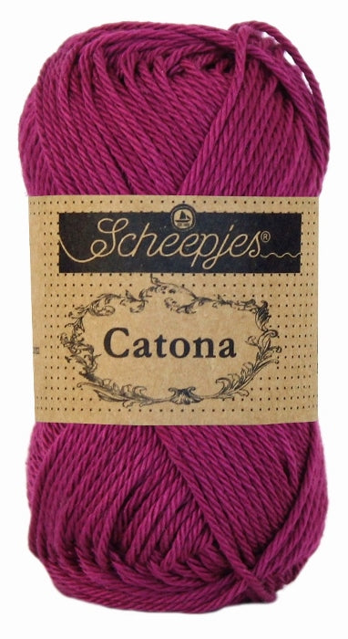 Scheepjes Catona Tyrian Purple 25g (128)