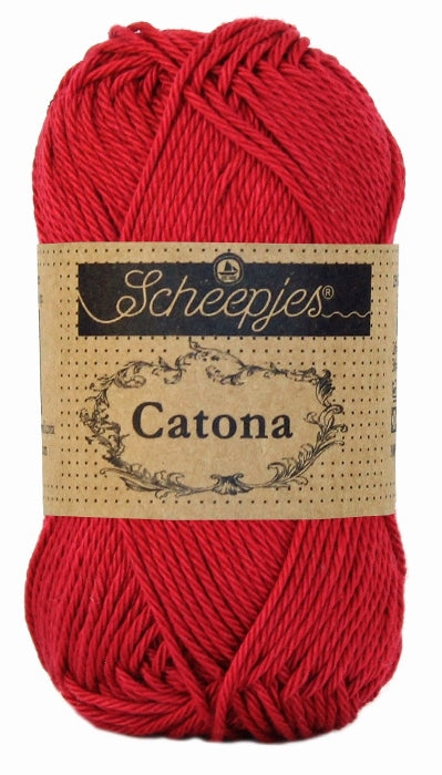 Scheepjes Catona Scarlet 50g (192)