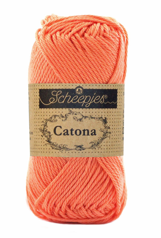 Scheepjes Catona Rich Coral 50g (410)