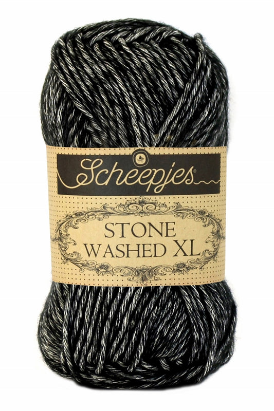 Scheepjes Stone Washed XL Black Onyx (843)