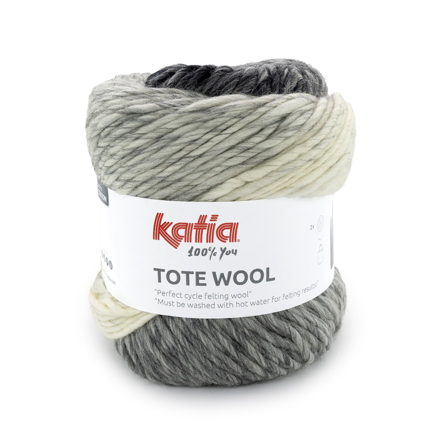 Katia Tote Wool Smokey (100)