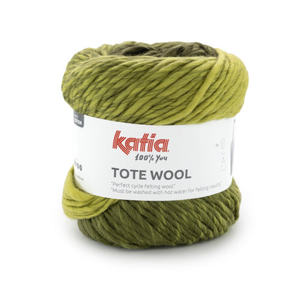 Katia Tote Wool Green (105)