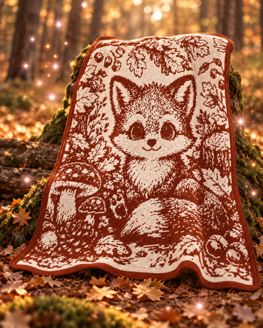 Woodland Fox (Mozaiek fair isle haken) NEW2026