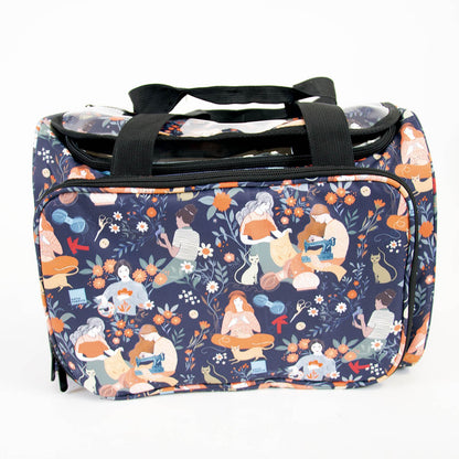 Exclusieve tas voor handwerk (haken, breien of naaien)