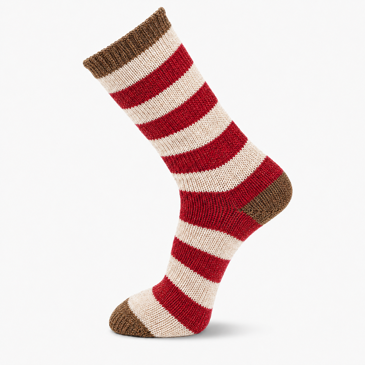 Katia Concept 4 Ply Symmetric Socks and More Christmas Santa's Stripes (200)