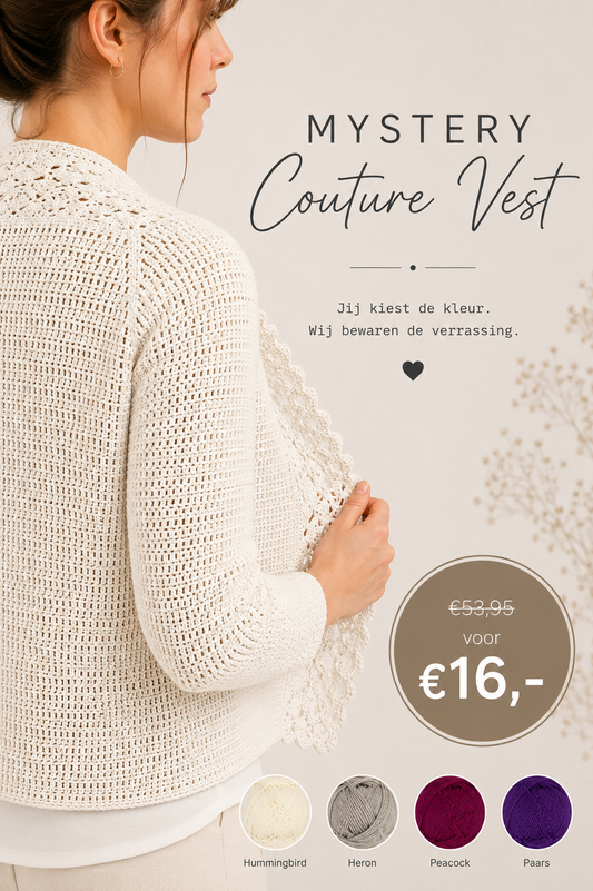 Mystery Couture Vestje (naturel)