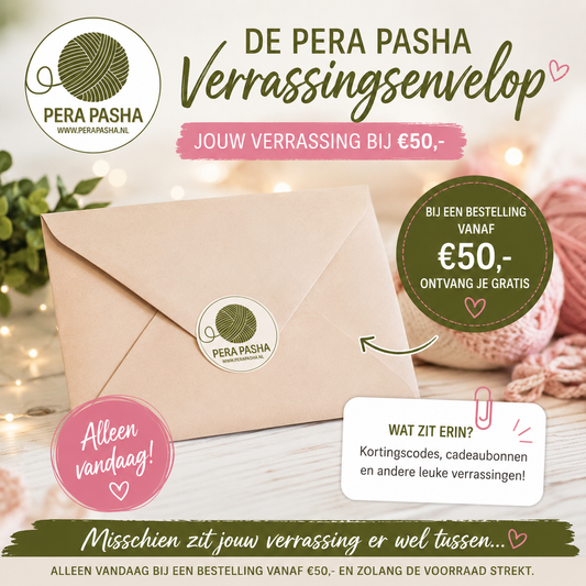 Pera Pasha Verrassingsenvelop