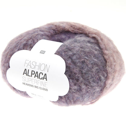 Rico Design Fashion Alpaca Superfine Heavens Big Cloud Violet Kisses (001)