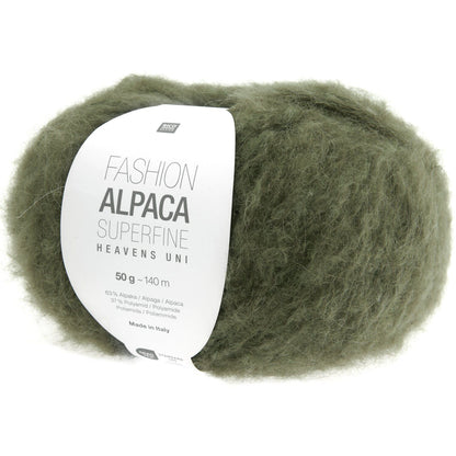 Rico Design Fashion Alpaca Superfine Heavens Uni Olijf (011)