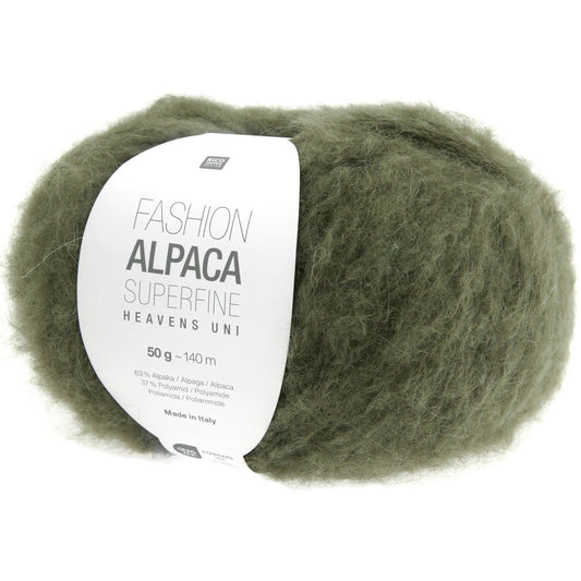 Rico Design Fashion Alpaca Superfine Heavens Uni Olijf (011)