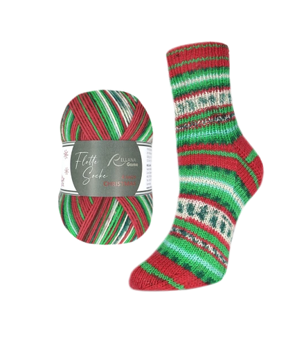 Rellana Flotte Socke 4f. Christmas (2026)