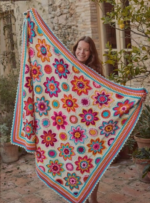 Flowers Forever Blanket CAL-pakket