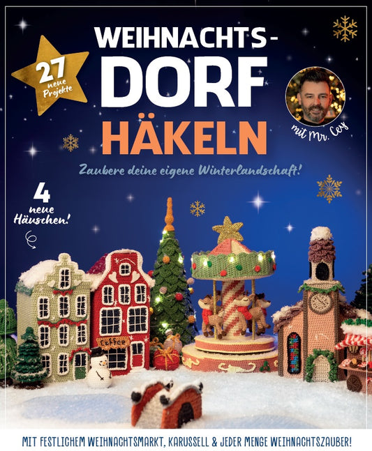 Weihnachtsdorf häkeln mit Mr. Cey