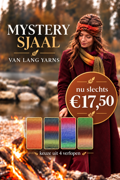 Lang Yarns Mystery Sjaal Grün (0012)