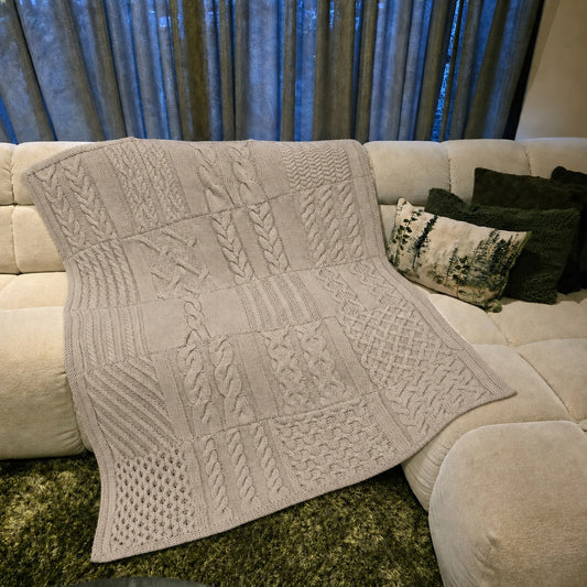 Autumn Knit by Olga Recycled Acrylic 791 (knit-a-long)