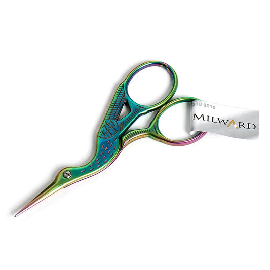 Milward Borduurschaar ooievaar 9 cm